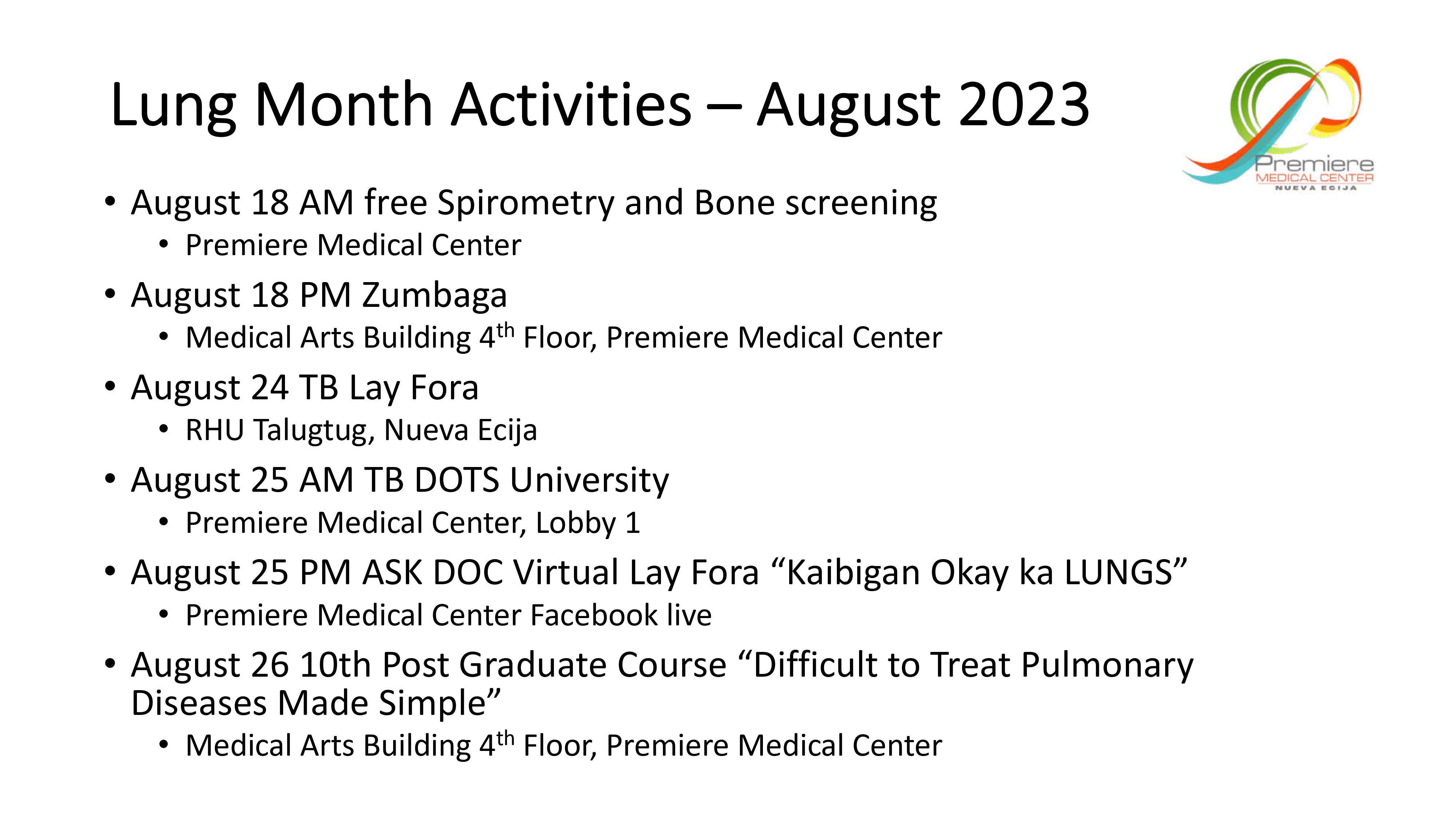 Central Luzon Chapter of The Philippine College of  Chest Physicians (PCCP)